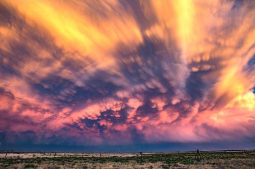 Caprock, NM 2017 Mammatus Sunset