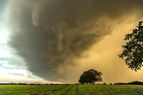 TX Sunset with Whale's Mouth