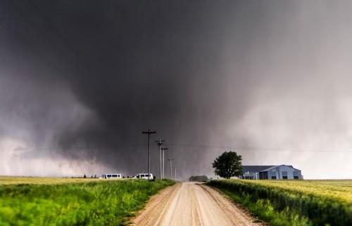 Road to Chapman Tornado