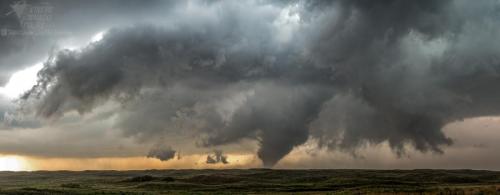 Canadian ,TX tornado panoramic